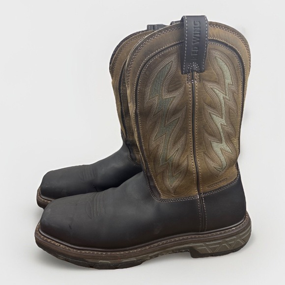 Red Wing 2227 Rio Flex Brown Leather Safety Steel Toe Men's Boot 11.5 B - Picture 1 of 16